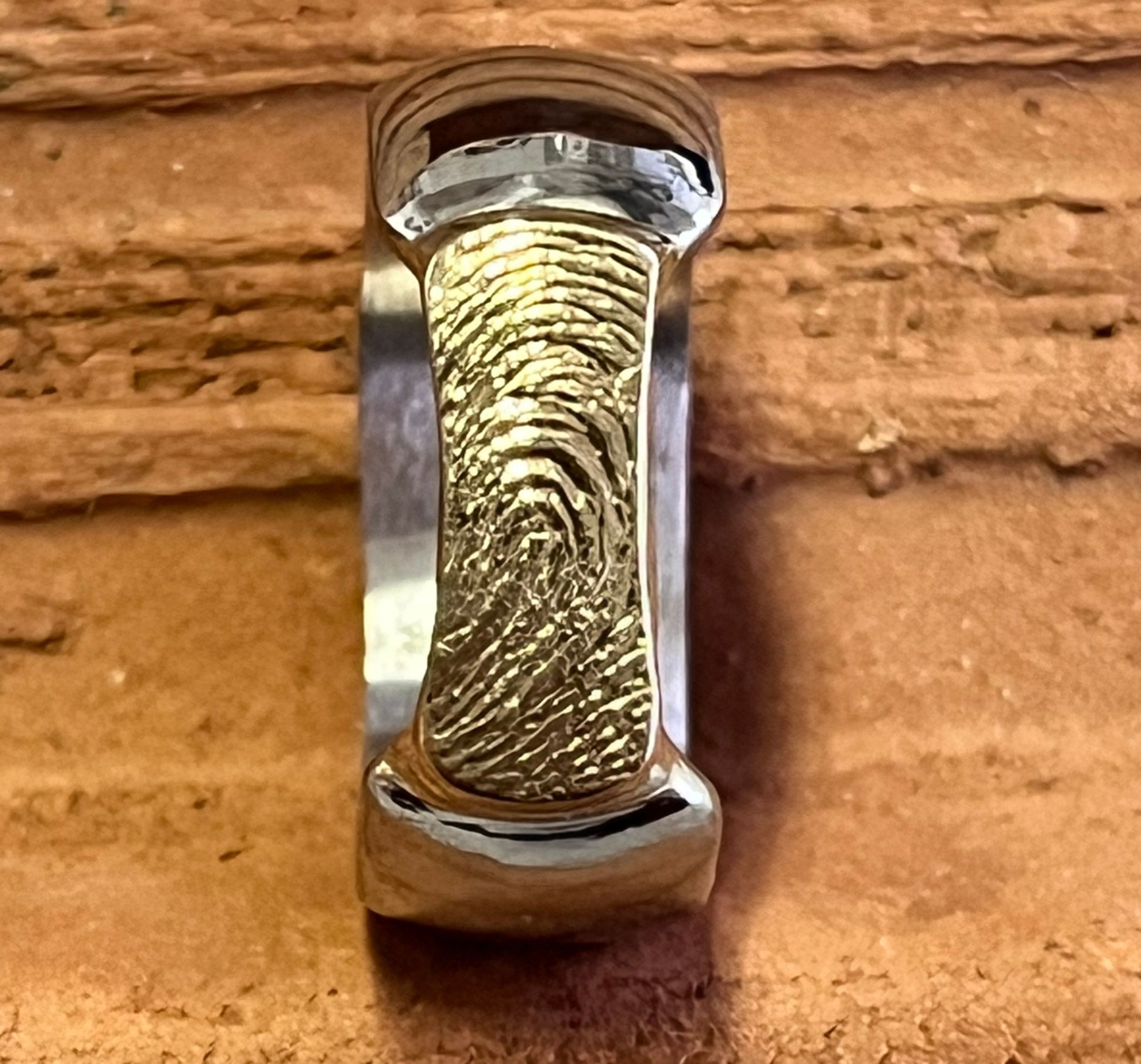 Bogen Fingerprint-Unikate quadratisch