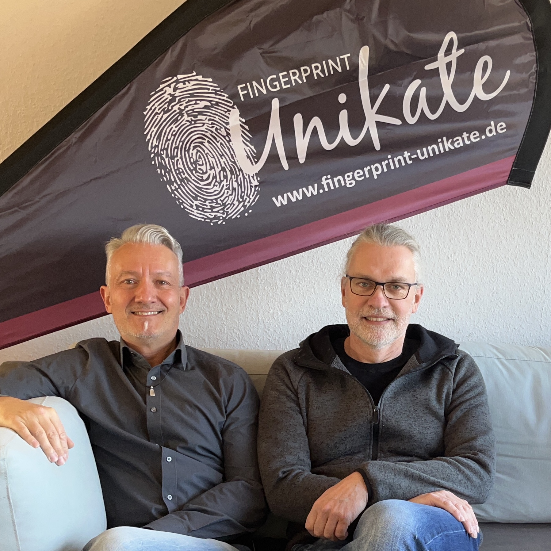Drei Formen Fingerprint-Unikate